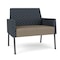 Lesro Mystic Lounge Reception Bariatric Chair, Charcoal, RS NightSky Back, MD Farro Seat, RS NightSky Panels ML1401 - alternate 1